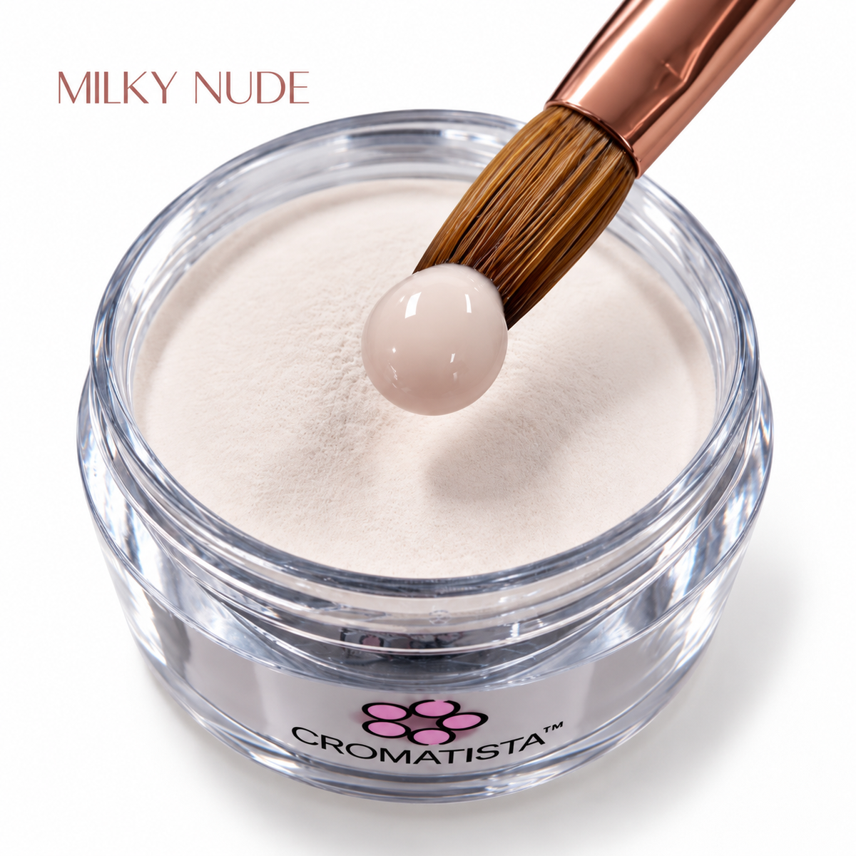 Cromatista - Acrylic Powder - Milky Nude - 1 onza
